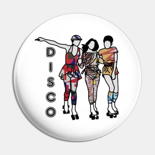 Disco Girl Power Pin