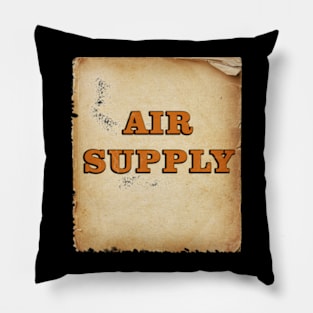 Air Supply - Vintagereto Pillow