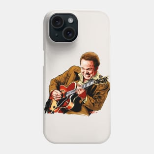 Roy Clark - An illustration by Paul Cemmick Phone Case