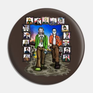 The Jamrock Shuffle Together Pin