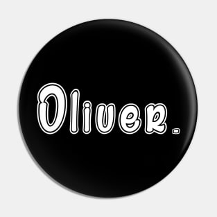 Oliver Name Pin