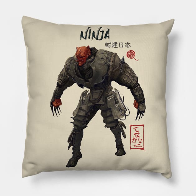 Ninja Pillow by Tck