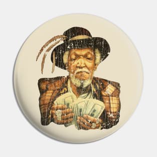 Vintage - Redd Foxx Texture Pin