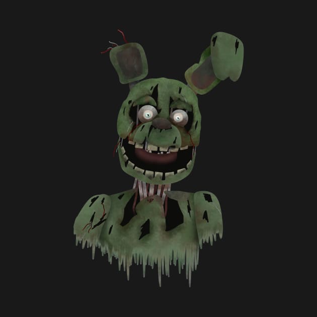 FNAF Springtrap by halegrafx