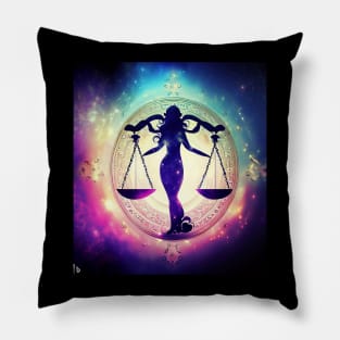 Libra Zodiac Pillow