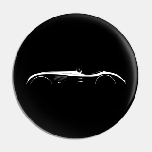 Jaguar C-Type Silhouette Pin