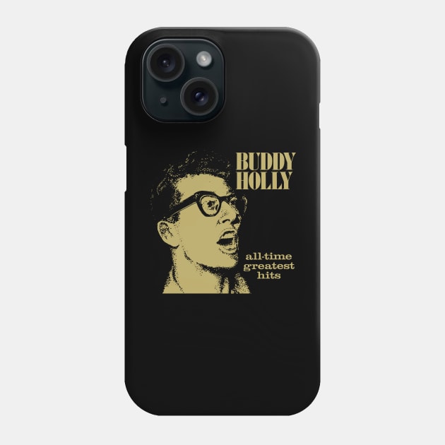 Buddy Holly All Time Greatest Hits Disc 1 Album Cover Phone Case by chaxue