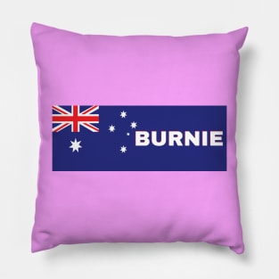 Burnie City in Australian Flag Pillow