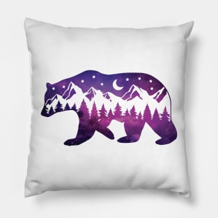 Galaxy Bear Pillow