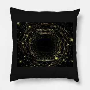 Golden Thread Pillow