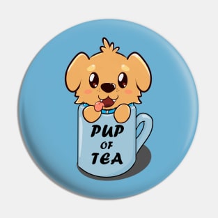Pup of tea Pin