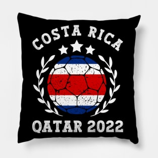 Costa Rica Football Pillow