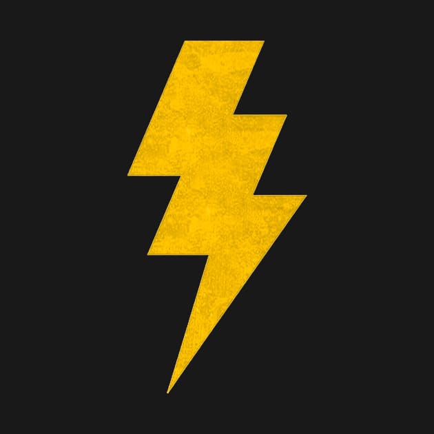 Lightning Bolt yellow by Vin Zzep