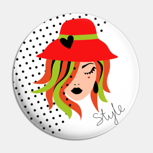 Red Hat Style Pin