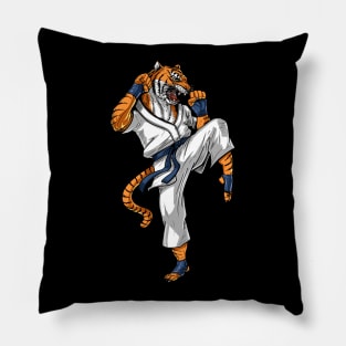 Tiger Karate Pillow