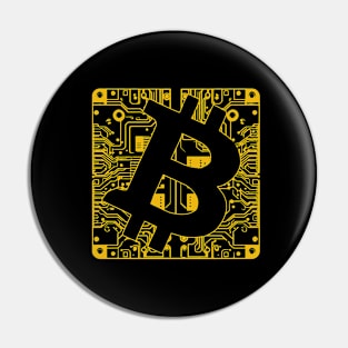 Bitcoin Circuit Crypto Design Pin