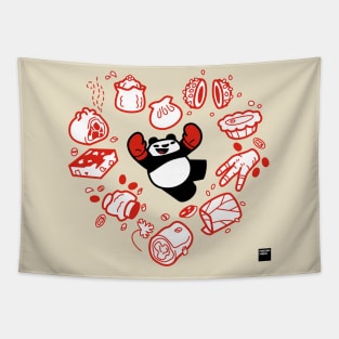 I Heart Dim Sum Tapestry