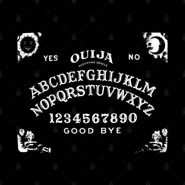 Vintage Ouija Board by OutlineArt