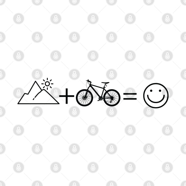 Mountain Biker - Mountain Biking Symbols by Kudostees