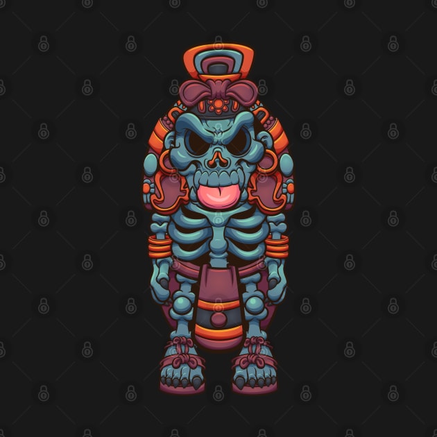 Xolotl Aztec god by memoangeles