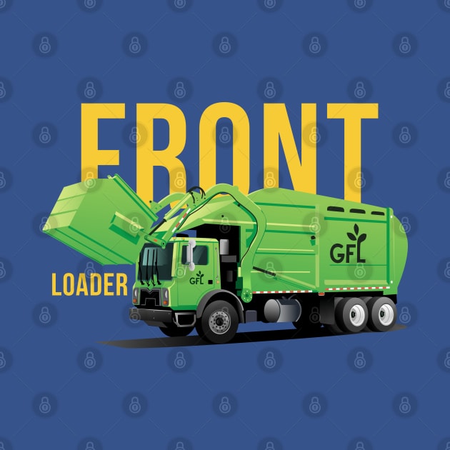 GFL Front Loader Garbage Truck by GarbageTrucksRule