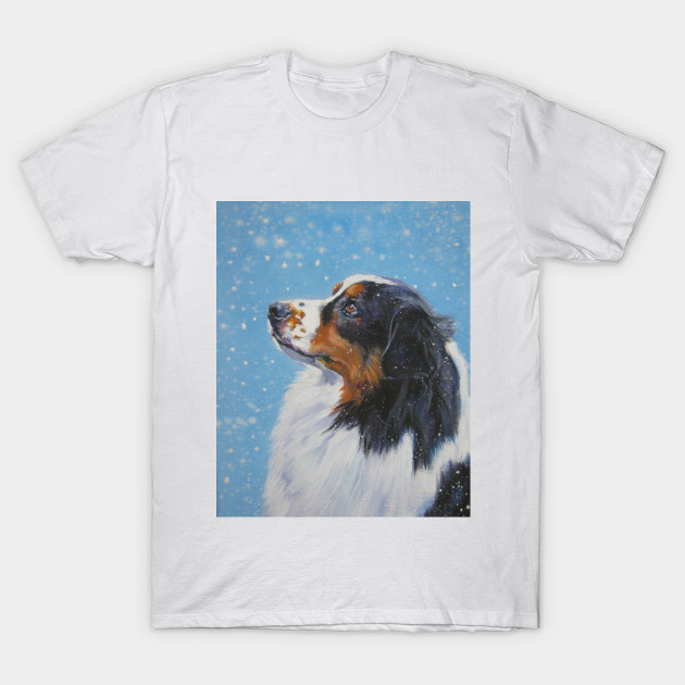 Australian Shepherd Fine Art Painting Australian Shepherd T