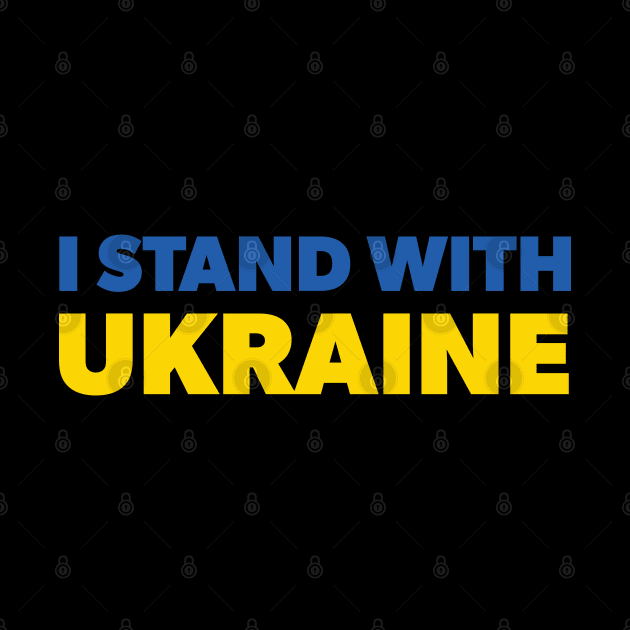 I STAND WITH UKRAINE by Howchie