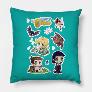 El viaje de Orfeo Chibis Pillow