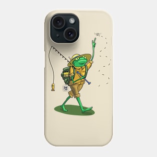 Fisherman Frog Phone Case