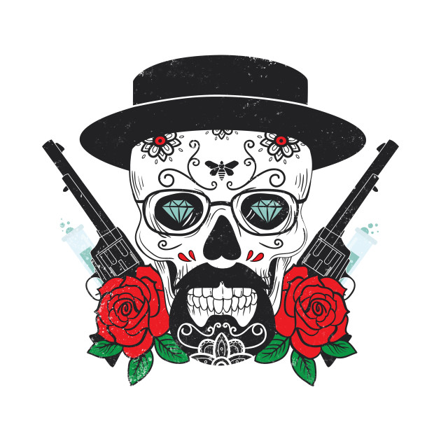 Heisenberg Mexican Skull - Series - Phone Case