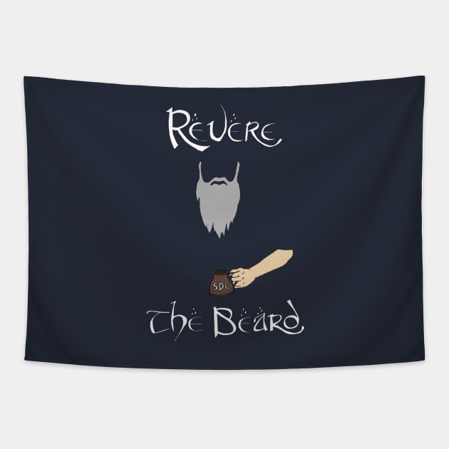 Revere the Beard - SDC Tapestry by trishguinn