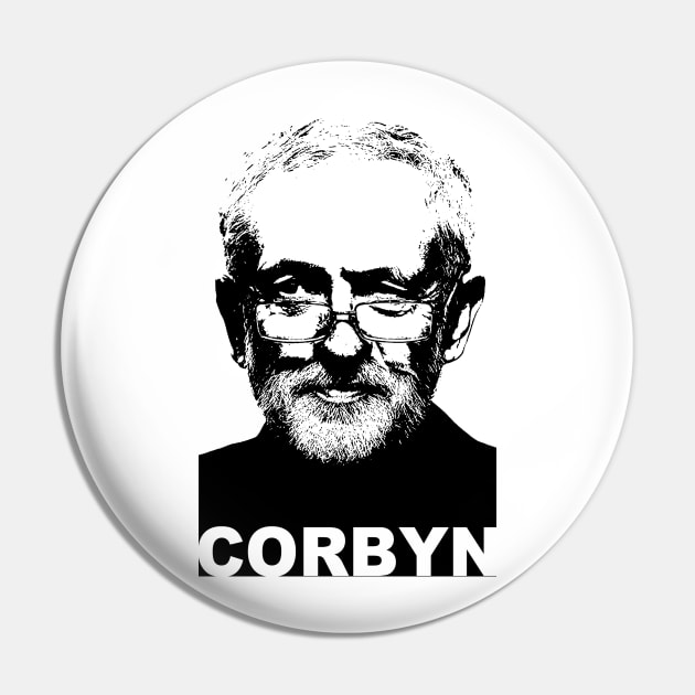 Jeremy Corbyn Pin by Bugsponge