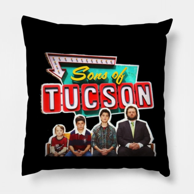 Sons of Tucson Pillow by Notabo_a