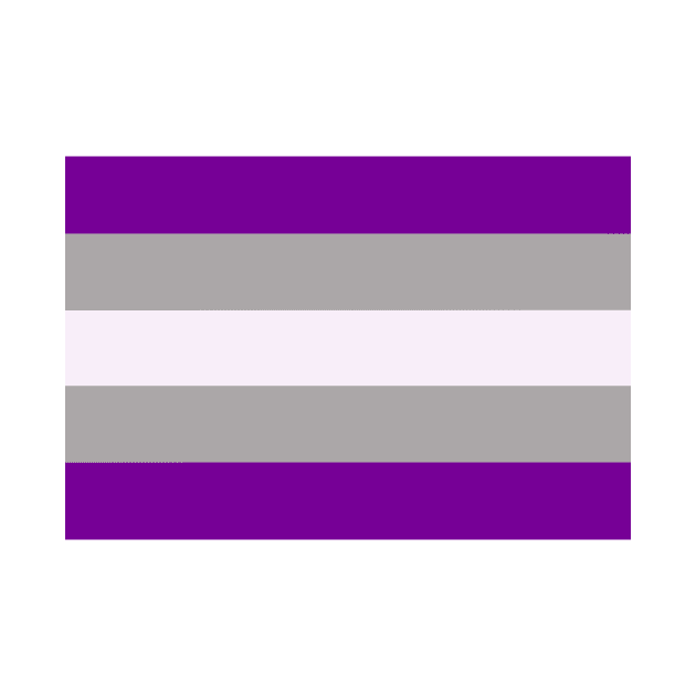 Greysexual Pride Flag by JustGottaDraw