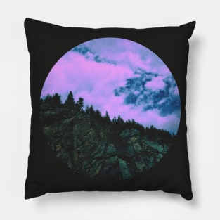 Candy Cliffs. Photograph Pillow