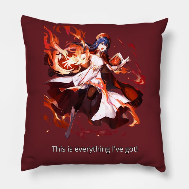 Fire Emblem Legendary Lilina Pillow by Ven's Designs