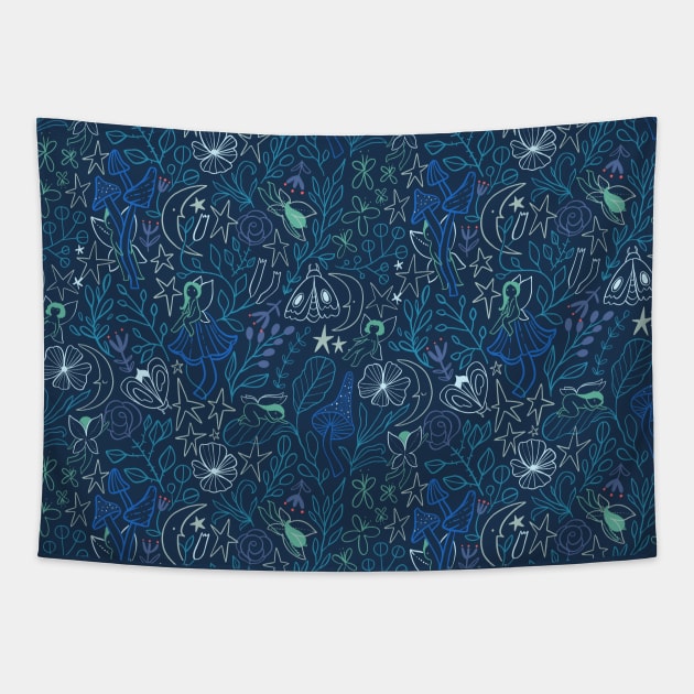 Summer night Tapestry by kostolom3000