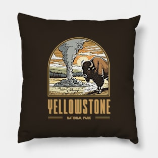 Yellowstone National Park Pillow