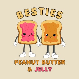 Besties peanut butter and jelly T-Shirt