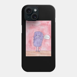 Anxiety Monster Art Phone Case