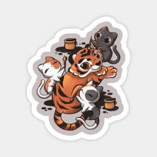 Tiger tattoo Magnet