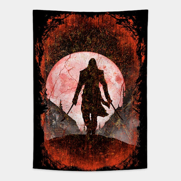 Assassin Moon Tapestry by Original_Badman