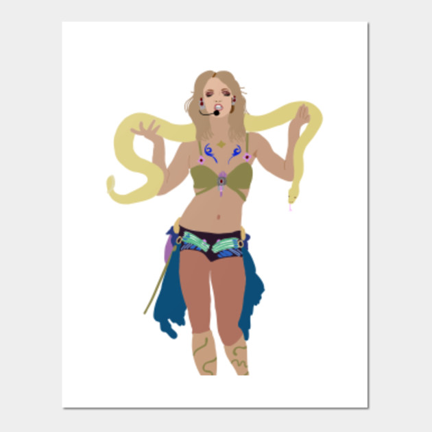 Slave 4 U Britney Spears Posters And Art Prints Teepublic