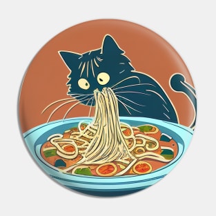 Kitty Wants Noodles! Pin