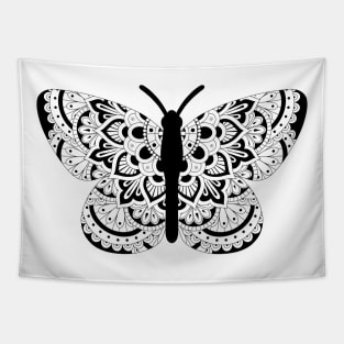 Mandala Butterfly Tapestry