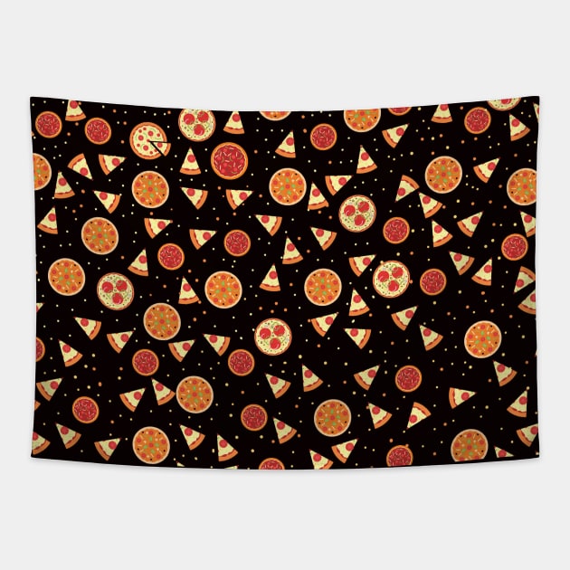 Pizza Lover Tapestry by KsuAnn