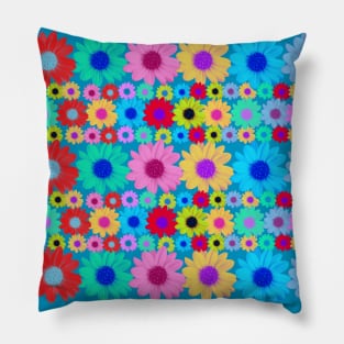 Aztec Daisies Pillow