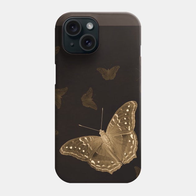 Butterflies in the dark Phone Case by hereswendy