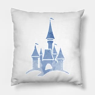 Castle Inspired Silhouette Pillow