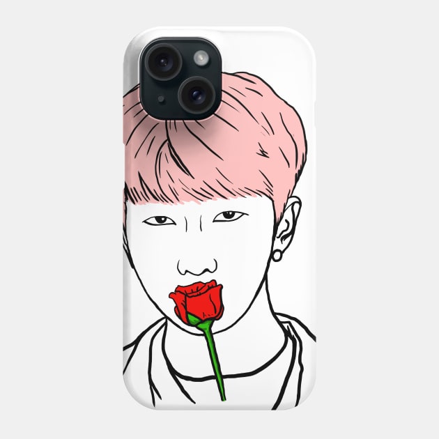 BTS Kim Namjoon Phone Case by Excela Studio